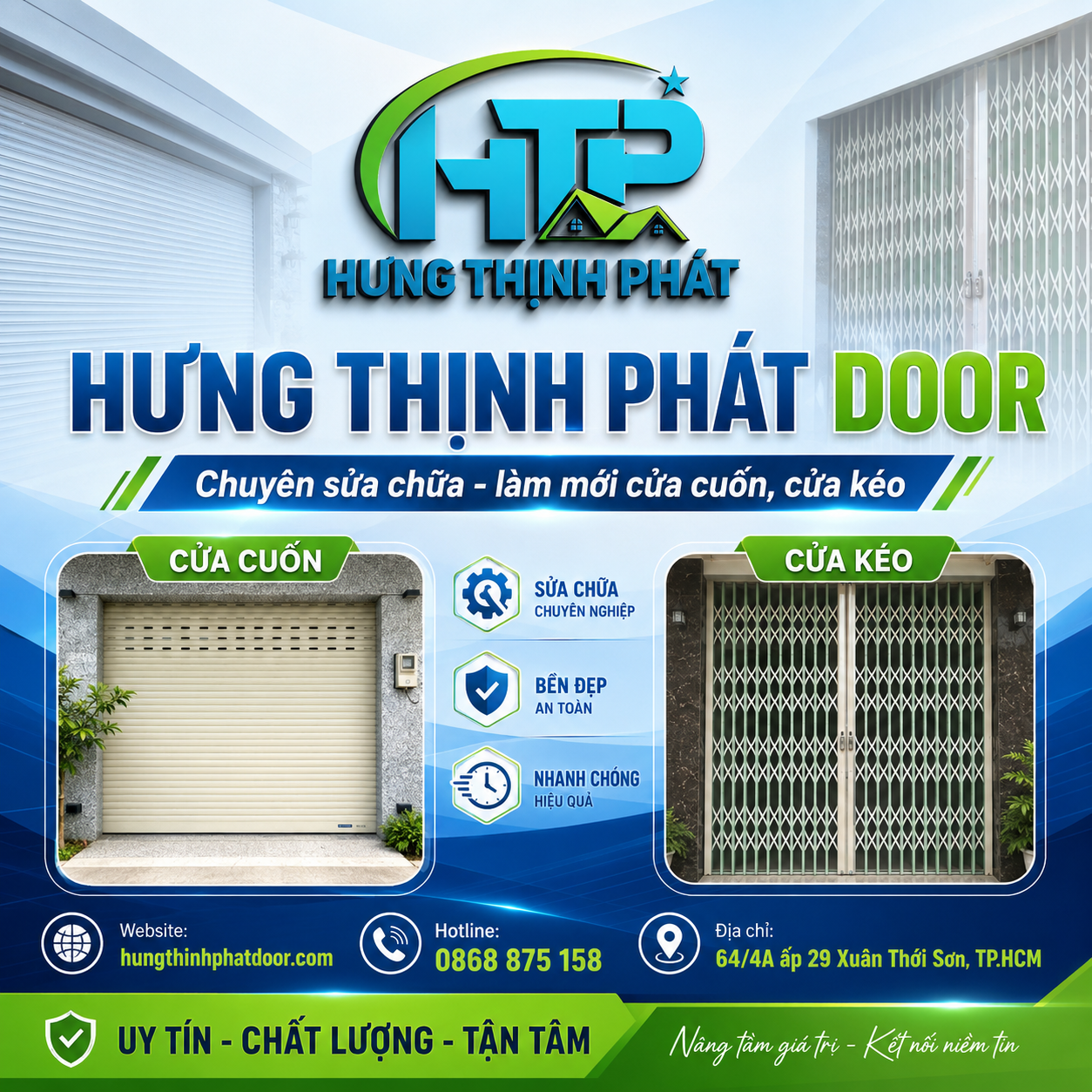 hưng thịnh phát door