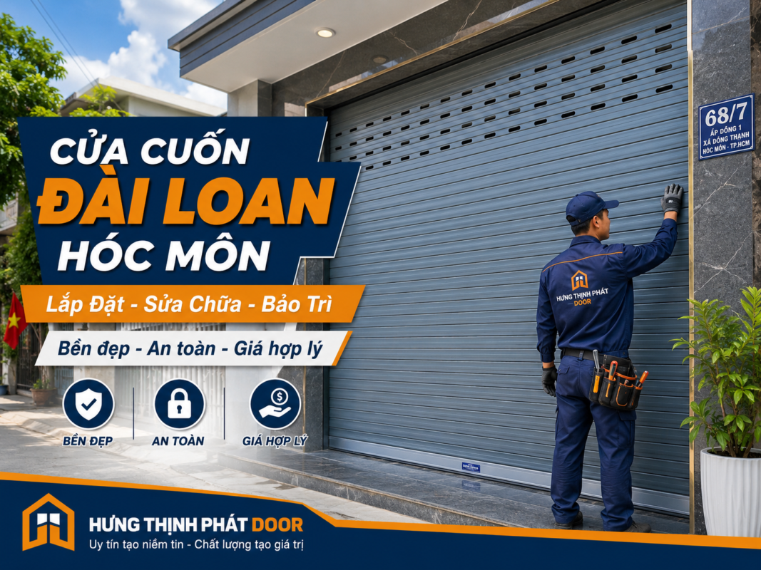 cửa cuốn đài loan hóc môn